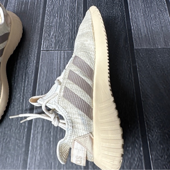 Adidas Cloudfoam Running Shoes HWI 28Y001 Size 8 Women’s Off White/silver - Picture 6 of 11